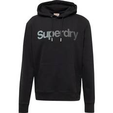 Superdry Overdele Superdry Sweatshirt mørkegrå sort