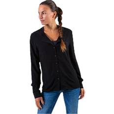 Donna Camicie Pieces Ea Ls Shirt Black Female