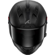 Open Faces Motorcycle Helmets SHARK Helmets Aeron GP Plain Motorcycle Helmet (61-62cm) Matt Carbon, Black
