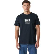 Helly Hansen T-shirts Helly Hansen Herren Core T-shirt Mit Aufdruck Marine