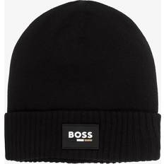 S Beanies Children's Clothing BOSS Boys Beanie Hat Black, Black, 14-16 Years 14-16 YEARS