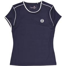 Sergio Tacchini Tcp T-shirt Women Night Sky/Blanc - Azul