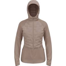 Dam - Friluftsjackor - Gråa Odlo Women's Jacket Zeroweight Insulator Löparjacka Färg grå