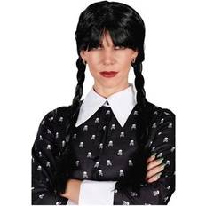 Halloween Perruques Longues Orion Costumes Adult Gothic Girl Wig Accessory Black