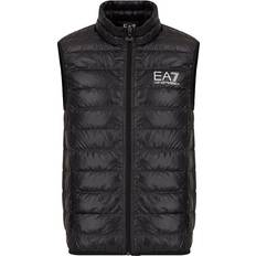 Rosa - Uomo Gilet Emporio Armani EA7 Mens Core Identity Packable Gilet Large, Colour: Black