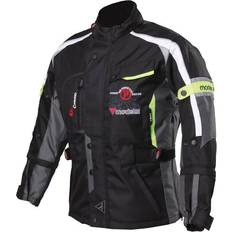 Gul Motorcykeljakker Modeka El Chango, Textiljacke Kinder Schwarz/Neon-Gelb Kinder