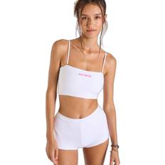 Maillots de bain Banana Moon Women's swimwear bikini bottoms Naza Sunrib Blanc