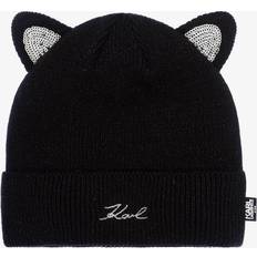 Black Beanies Karl Lagerfeld Kids Mütze Z30329 Schwarz T2