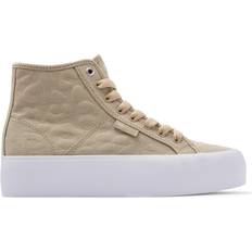 DC Shoes Manual Hi plattform sneakers, espresso/taupe, EU, espresso taupe