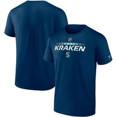 NHL T-shirts Fanatics Men's Deep Sea Blue Seattle Kraken Authentic Pro Team Core Collection Prime T-shirt Deep Sea Blue (2XL)