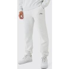 Man Signature Regular Fit Jogger - Grey