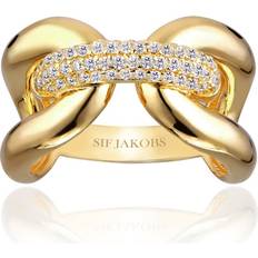 Vita Ringar Sif Jakobs Ring Capri Tre