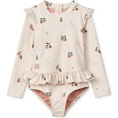 6-9M Baddräkter Liewood Sille Baddräkt Peach Seashell - Kräm