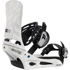 Grå Snowboards Burton Cartel 2025 Snowboardbindinger gray/white