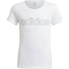 Unisex T-skjorter Adidas Essentials T-Shirt White, Unisex, Tøj, T-shirt, Træning, Hvid