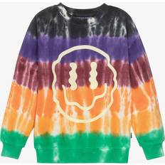 Orange Sweatshirts Molo Memphis Stripy Dye Sweatshirt 110 cm - Orange