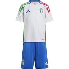 Urheilufanien vaatteet Adidas Italy Away Mini Kit 2024 Colour: White, 3-4 years