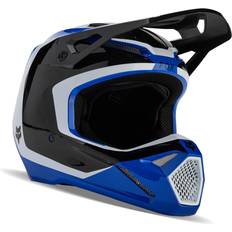 Fox Racing Mx V1 Nitro Off-road Helmet Blau