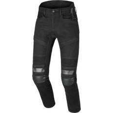 Blå Motorcykelbukser Macna MC-Jeans Indax - Sort Herre