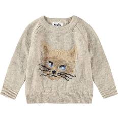 Grå Bluser & Tunikaer Børnetøj Molo Gilby Jumpers Kitten Knit