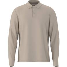 Selected Langærmet Polo Beige