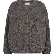 Co'Couture New Timmy Teddy Jacket - Mid Grey