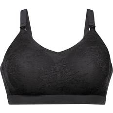 Blommiga Gravid- & Amningskläder Anita Maternity Essential Lace Nursing Bralette Darkgrey