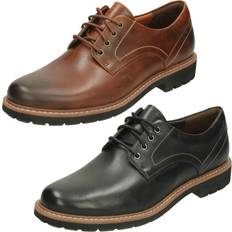 Noir Oxford Clarks Casual Shoes BATCOMBE HALL Black