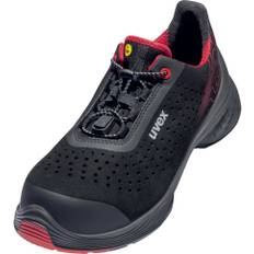 Vêtements de Travail Uvex G2 6837245 antistatique (ESD) Chaussures basses de sécurité S1P Pointure (EU) rouge-noir paire(s)