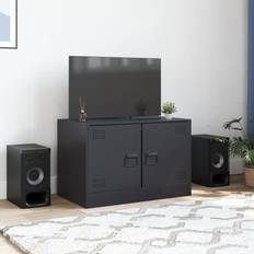 Acero Muebles de TV vidaXL Para Acero 67 x 39 x 44 cm Mueble de TV