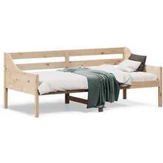 190 cm - 90 cm Senge vidaXL Daybed Uden Madras 90x190 cm Massivt Fyrretræ