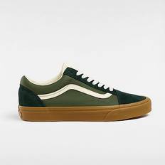 Vans Old Skool Shoes (green/gum) Unisex Green, 34.5