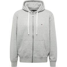 Tommy Hilfiger Herr - Hoodies Tröjor Tommy Hilfiger Fleece Zip-Thru Hoody GREY HEATHER