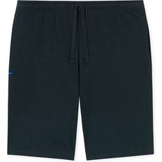 Schiesser Nattøj Schiesser Mix and Relax Cotton Bermuda Shorts - Dark Blue