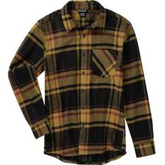 Black Diamond Men Shirts Black Diamond Project Flannel Men's Black/Flax Plaid