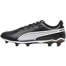 Puma King Skor Puma Unisex King Match Fg/Ag fotbollssko, White Bluemazing platt ljusgrå