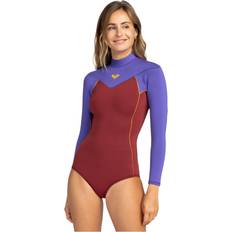 Polyester Wetsuits Roxy 1.5mm Rise Short John Springsuit voor Dames