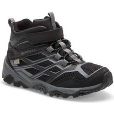 Merrell Børnesko Merrell Moab FST Mid A/C WP Kids Støvle Black