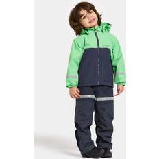 Didriksons Gröna Jackor Didriksons Kids' Bladet Jacket Dusty Lime