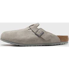 Birkenstock Gris Sandalias Birkenstock Boston Suede Leather Sandals - Grey