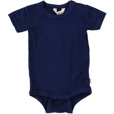 Bambus Bodyer Børnetøj Joha Body K/Æ Bambus Navy Body K/Æ