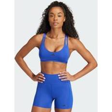 adidas Aeroimpact Luxe Training Light-Support Bra Semi Lucid Blue A-B