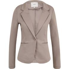Ichi Blazer Mit Reverskragen - Taupe