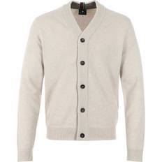 Multicolore Cardigan Paul Smith Button Thru Cardigan in Parchment