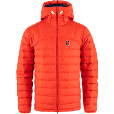 Fjällräven Men's Expedition Pack Down Hoodie Flame Orange-Un Blue