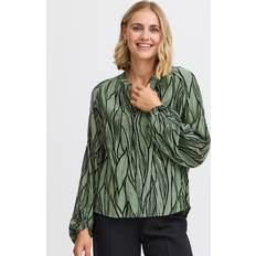 XS Bluser Fransa FRJULL Bluse Grün Größe für Damen