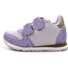 Woden Sneakers Børnesko Woden Kondisko Sneakers Ydun Glitter Smoked Lavender