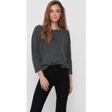 XS Blusas Only Alba 3/4 Camiseta - Dark Gris Mujer