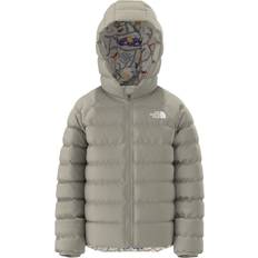 Daunenjacke - Grau Jacken The North Face THE NORTH FACE Kinder Reversible Perrito Hoodie-Jacke, Clay Grey, Jahre