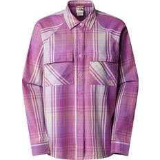 The North Face Damen Hemden The North Face Damen Set Up Camp Flannel Bluse lila